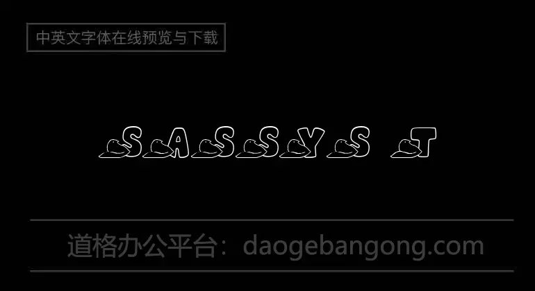 Sassys Teddys 3 Font