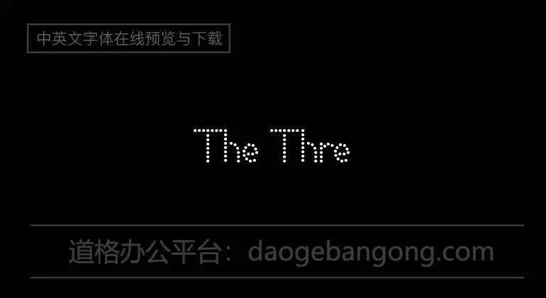 The Three Stooges Font