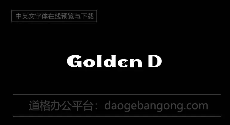 Golden Day Font