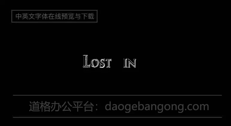 Lost in South Font