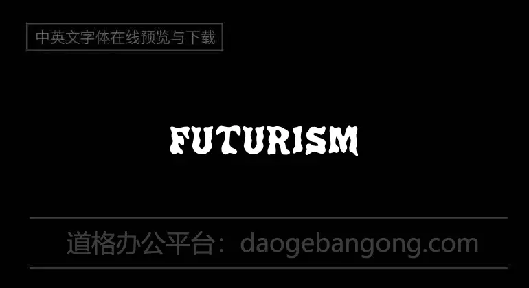 FUTURISM Font