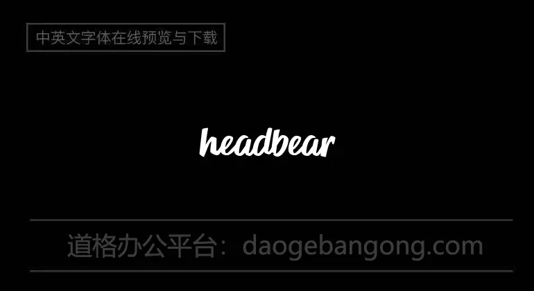 headbears Font