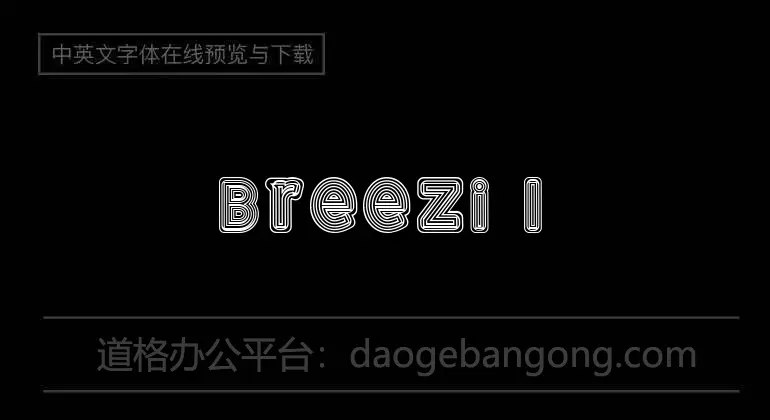 Breezi Icon Set Font