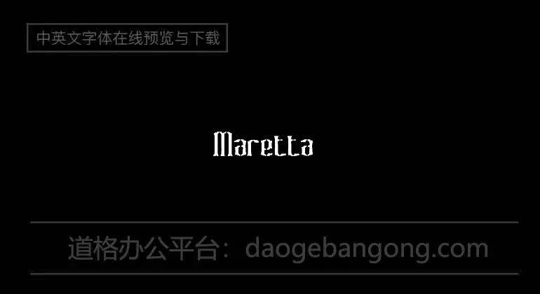 Maretta Font