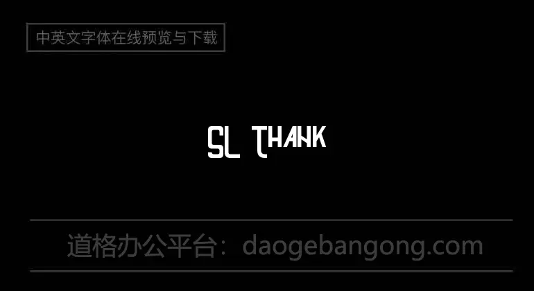 SL Thank You For The Venom Font