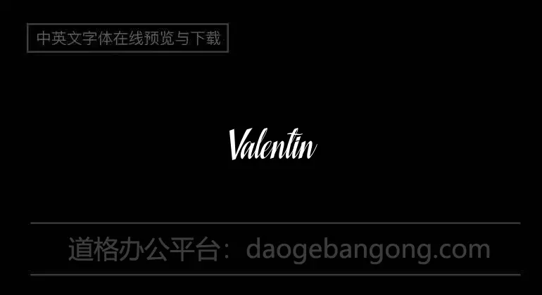 Valentine Day Font