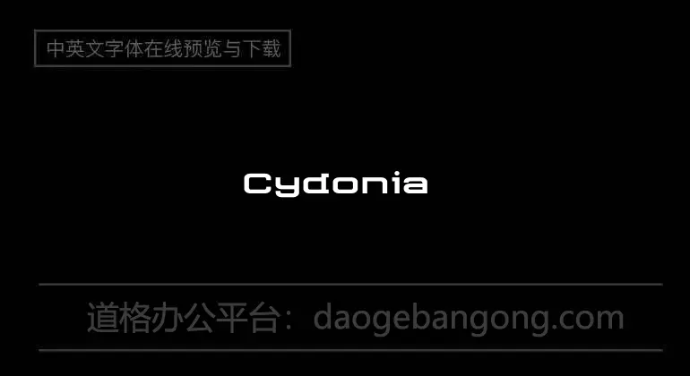 Cydonia Century Font