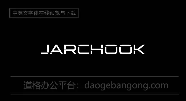 Jarchook Font