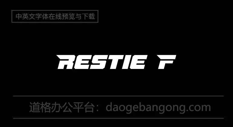 Restie Font