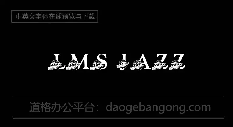 LMS Jazz Fan Font