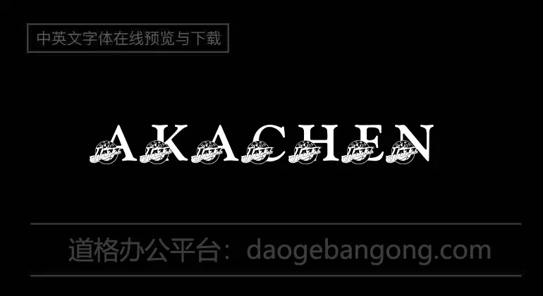 akaChen Font