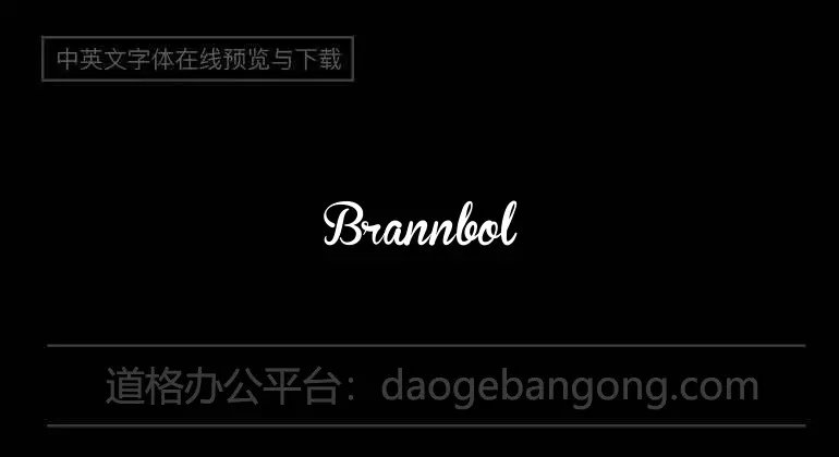 Brannboll Font