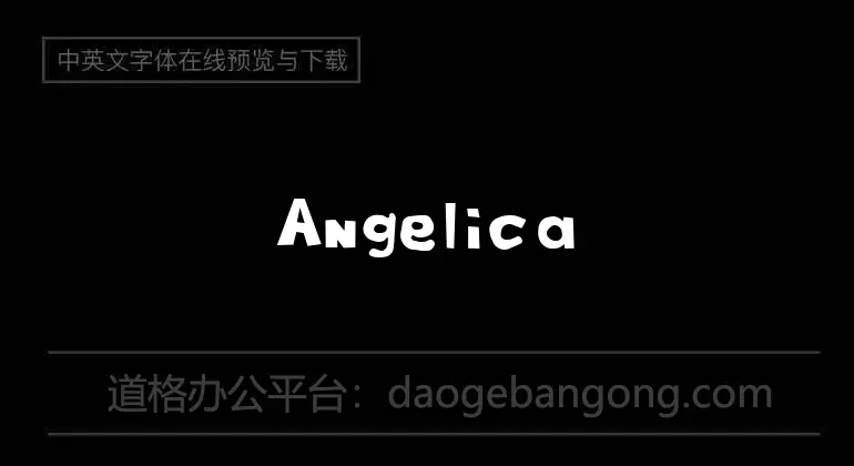 Angelica Free Font