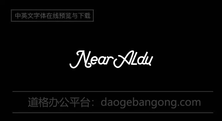 NearAldus Font