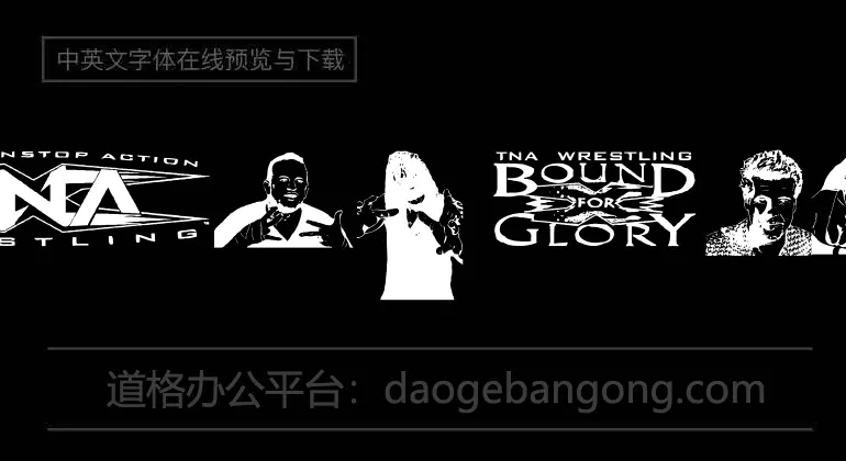 TNA Bound for Glory Font
