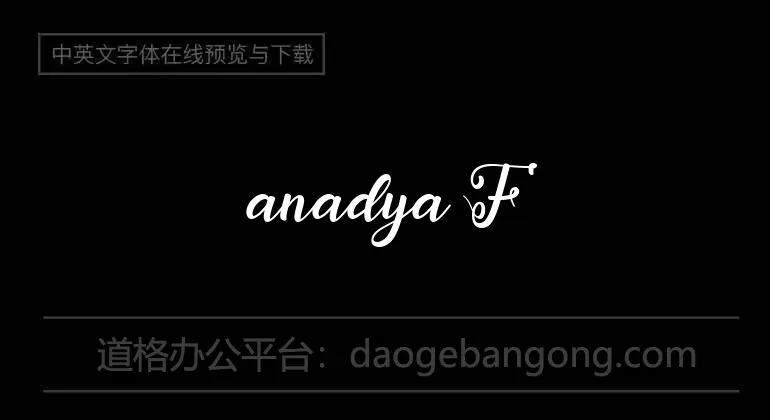 anadya Font