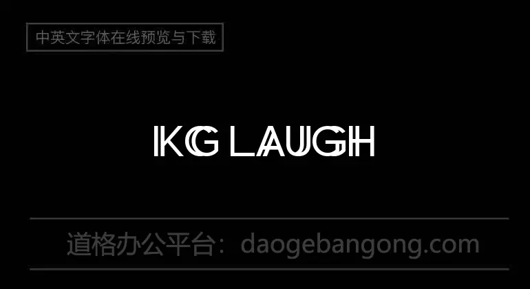 KG Laughter Lines Font