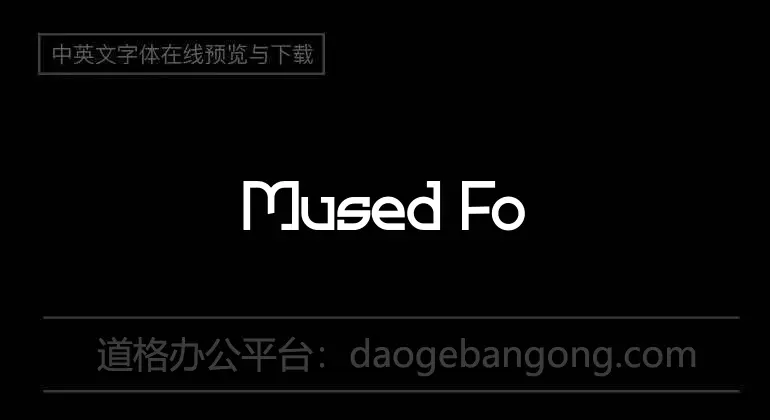 Mused Font