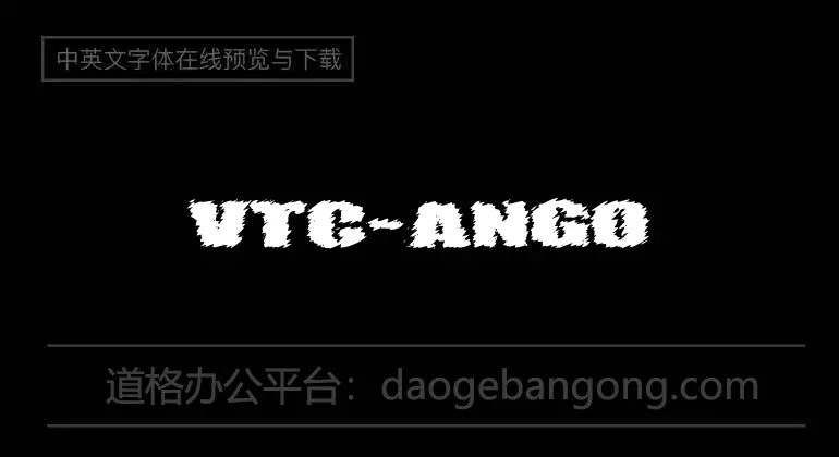 VTC-AngoraChikOne Font