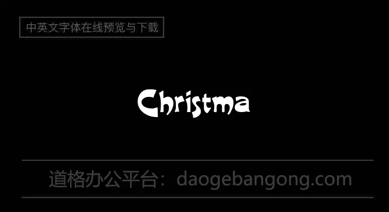 Christmas Night Font