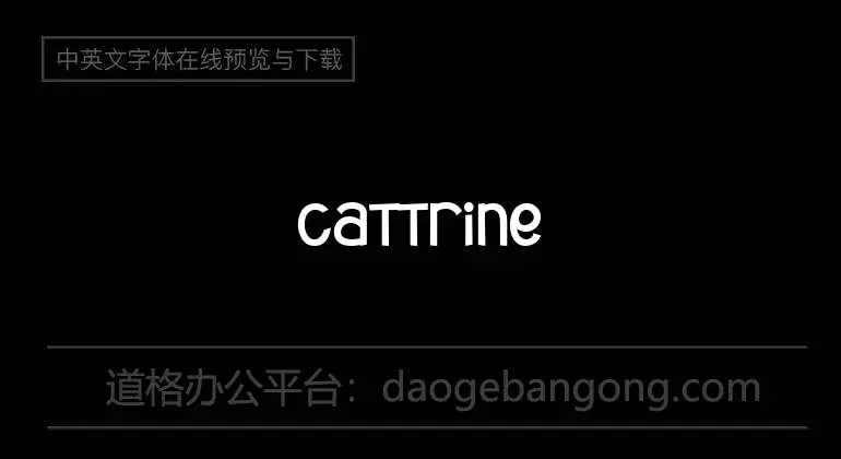Cattrine Font