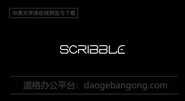 Scribble_Boo Font