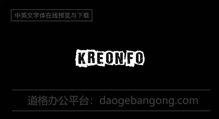 Kreon Font