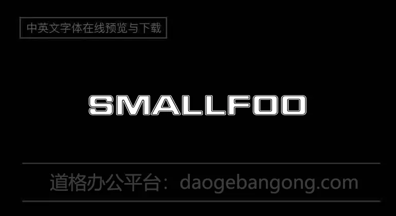 Smallfoot Font