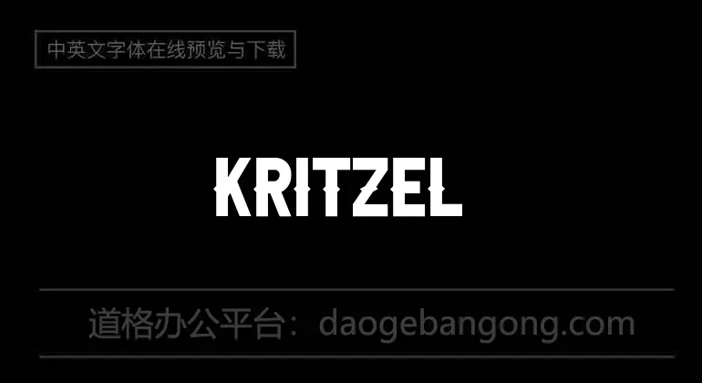 KRITZEL Font