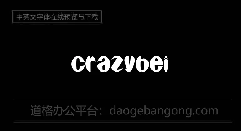 CrazyBeings Font