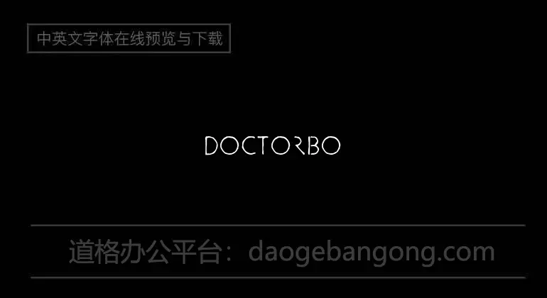 doctorBob Font