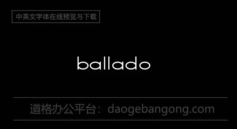 ballado Font