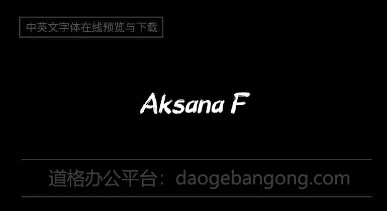 Aksana Font