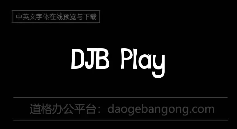 DJB Play Misty for Me Font