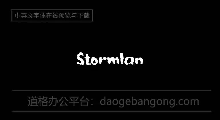 Stormland Font