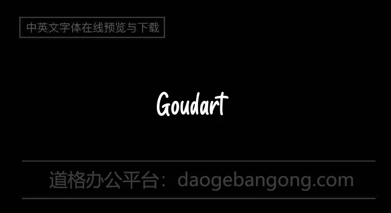 Goudart Font