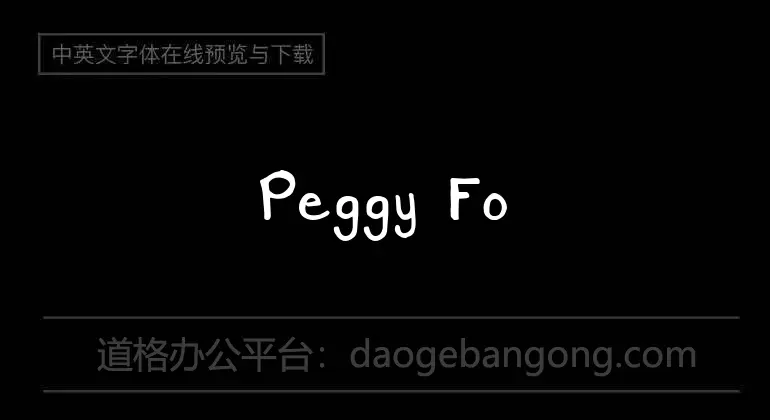 Peggy Font
