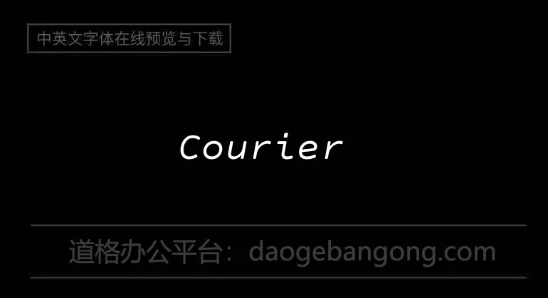 Courier Prime Code Font