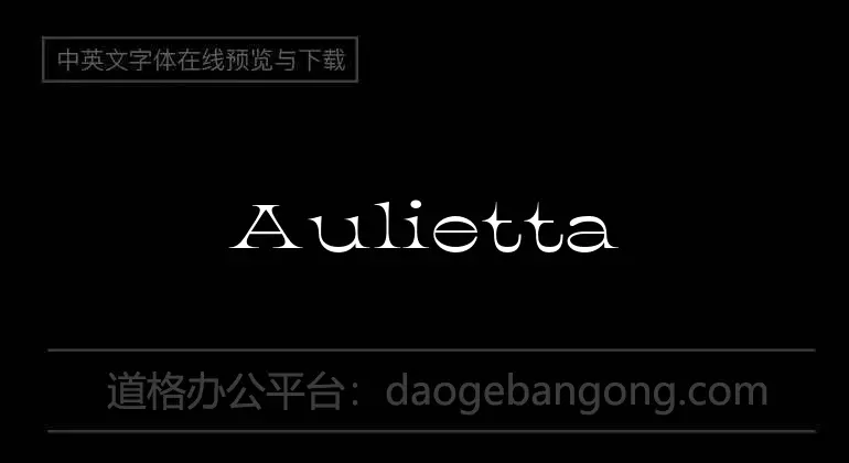 Aulietta Font