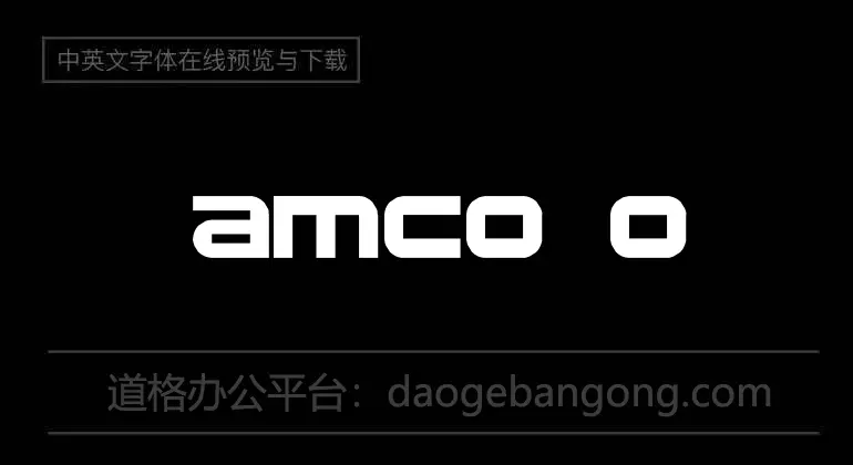 Namco Font