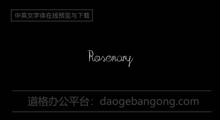 Rosemary-Regular
