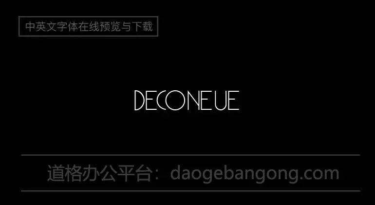 DecoNeue-Light
