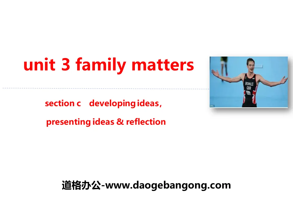 « Questions de famille » Section C PPT