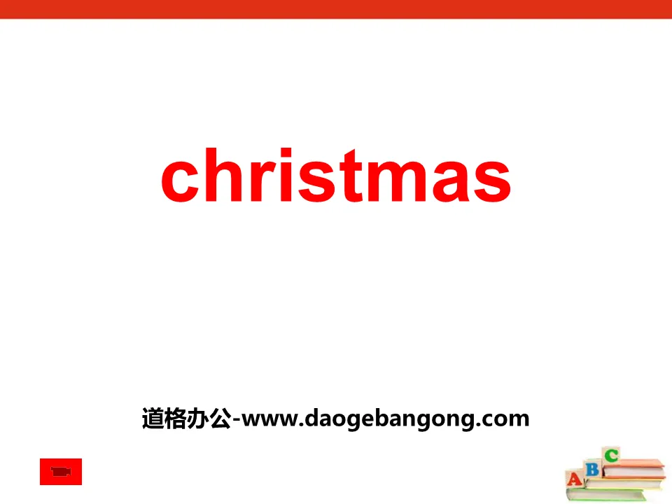 《Christmas》PPT