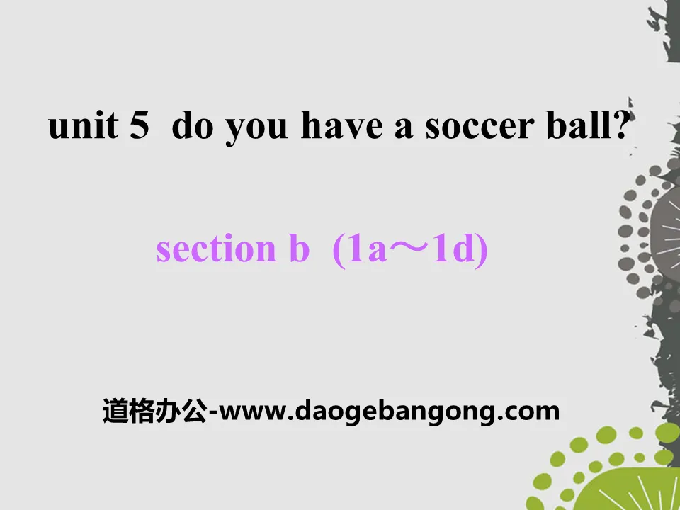 《Do you have a soccer ball?》PPT课件14