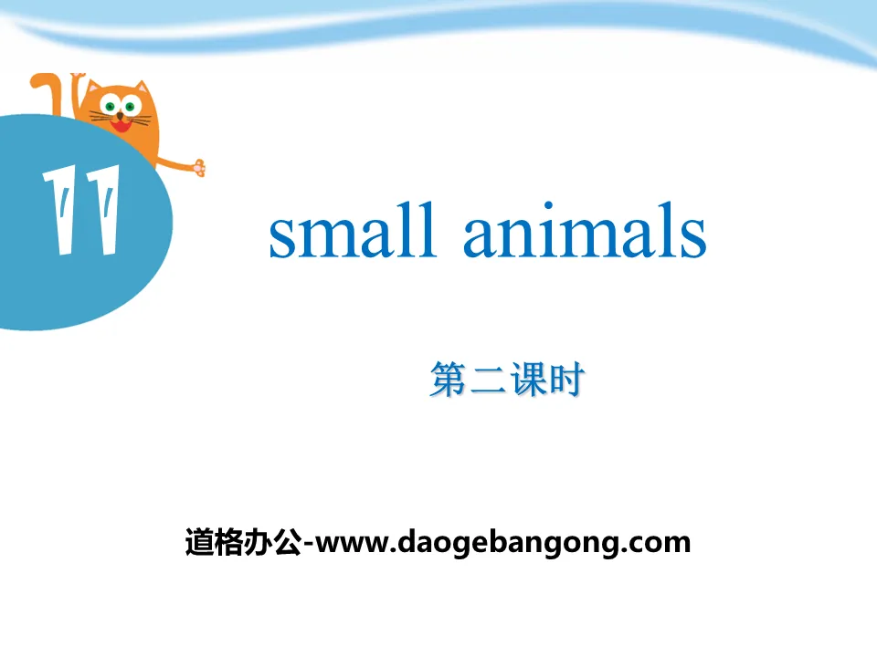 《Small animals》PPT课件